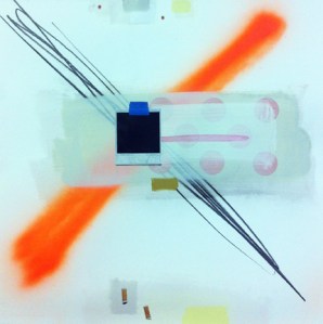 graphite, acrylic, oil, spraypaint, alkyd on paper